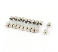 sourcing map 10 x 250V 8A 8Amp Lente Fusion Temporisation Verre Fusibles Tubes 5mm x 20mm