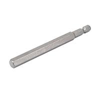 sourcing map 100 mm de longueur 1/4" Tige hexagonale 8 mm H8 hexagonale magnétique Embouts de tournevis