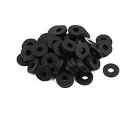 sourcing map 100pcs Rondelle Plate Joint Torique 6x16x1,5mm en Caoutchouc | pour Passe-Câble Tuyau Robinet