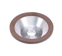 sourcing map 100x32x20x10x3mm Disque Diamant à Meuler Résine Forme Bol Diamant Meule 150 Grain pour Carbure Métal