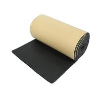 sourcing map 10mm 0.5㎡ Isolant Thermique Insonorisant pour Voiture 50x100cm | Isolation Thermique Et Phonique, Noir, Mélange De Coton Éponge, Pour Plafond, Hayon, Cockpit, Pare-Feu, Garde-Boue