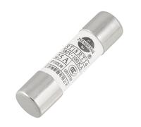 sourcing map 10mm x 38mm 380V 25A Céramique Tube Cylindrique Fusible Liens, Fusible à Cartouche Tube en Céramique 5pcs