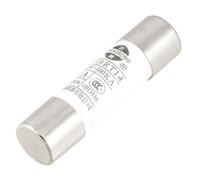 sourcing map 10mm x 38mm 380V 40A Contact Capuchons Céramique Fusibles 5Pcs | Cylindrique Fusible à Cartouche, Tube en Céramique
