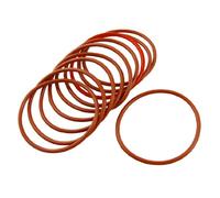 sourcing map 10Pcs Joint Torique anneau silicone Joint étanchéité 56mm x 62mm x 3mm