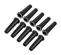 sourcing map 10pcs Manchon Cordon Protecteur Fil d'alimentation démarrage Sortie de Machine Gaine Passe-câble Passe-Fil 6.5-4.5mm PVC 33mm Flexible pour Outil électrique d'aviation