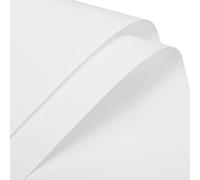 sourcing map 10pcs Papier Fleuriste Emballage Nacré Film Emballage Bouquet Fleur 58 x 58 cm Imperméable pour DIY Artisanat Cadeau Boîte Blanc