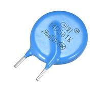 sourcing map 10Pcs Résistance dépend tension AC 350V 14D561K L3.5 radial Varistance