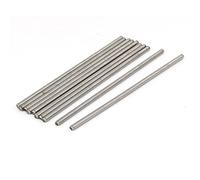 sourcing map 10Pcs Tige Filetée M4x120mm Acier Inoxydable 304 Goujon | Tige Entièrement Filetée