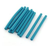 sourcing map 10pcs Turquoise Pistolet Thermofusible Colle Adhésif Bâtons 7mm x 100mm