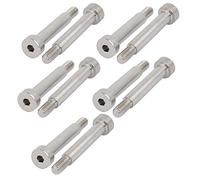 sourcing map 10pcs Vis Épaule 6mm Ø 30mm long épaule filetage M5