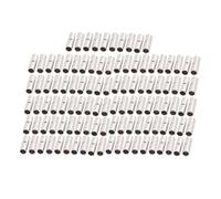 sourcing map 110Pcs BN3.5 Non isolé Manchon connecteur borne Fil pour Câble AWG 12-10 pour fil de débroussaille