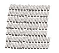 sourcing map 110Pcs BN5,5 Non-Isolés Manchon pour Câble AWG 12-10 | connecteur borne Fil pour un fil de débroussailleuse