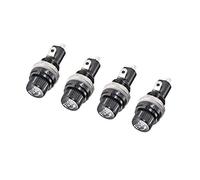 sourcing map 12mm Filet Bouchon Vis Panneau 5x20mm Fusible Support AC 125V/15A 250V/10A 4Pcs