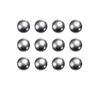 sourcing map 12pcs Précision Billes 14mm Diamètre G1000 201 Inox Acier pour Roulements