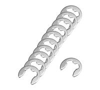 sourcing map 14mm Externe Circlips C-Clip R Arbre Ressort Anneaux 304 INOX Acier 100pcs