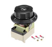 sourcing map 1NO 1NC 250V 16A 50-400C Contrôle Température Interrupteur Thermostat Capillaire pour Four Réfrigérateur Chauffage 0.7m avec 2 Vis&3 Bornes à Sertir