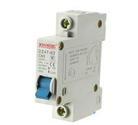 sourcing map 1pôle 63A 230/400 V basse tension disjoncteur mini tétrapolaire DZ47-63 C63