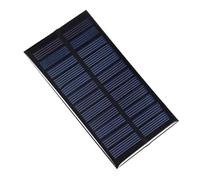 sourcing map 1W 6V Panneau Solaire DIY Silicium polycristallin pour Chargeur téléphone