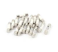 sourcing map 20 Pcs RO15 RT18 RT14 Céramique Cylindrique Tube Fusible 0.5A 380V 10x38mm