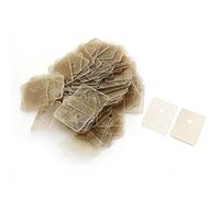 sourcing map 200 pièces Plaques de mica Feuille de Mica Isolant 20 mm x 25 mm x 0,12 mm remplacement