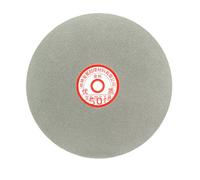 sourcing map 200mm grain 500 8" revêtement Diamant Plat tour roue Disque Disque ponçage meulage