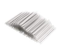 sourcing map 200pcs Smoove Fibre Optique Tube raccordement Thermorétractable Chaleur 58mm 3.6mm OD
