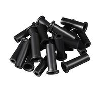 sourcing map 20pcs 10-6mm Manchon Cordon Protecteur Fil d'alimentation Sortie de Machine Gaine Passe-câble Passe-Fil PVC 39mm pour Outil électrique Noir