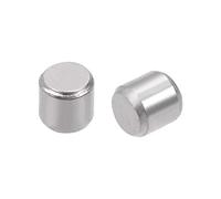 sourcing map 20Pcs 6mm x 6mm Goupille 304 INOX Acier Bois Lit Superposé Goupilles étagère Chevilles Support Étagères Argenté