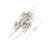 sourcing map 20pcs AC 250V 1A 4x11mm Coup Lent Action Axial Fil Céramique Fusible Tube