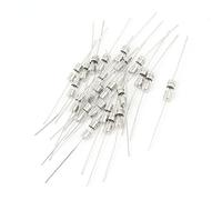 sourcing map 20pcs AC 250V 800mA 4x11mm Lente Fusion Action Axial Verre Fusible