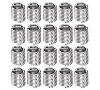 sourcing map 20pcs Fil Fileté Inserts 10#-32 UNF 2D 304 Inoxydable Acier