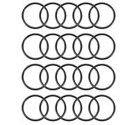 sourcing map 20pcs Joints toriques 52 mm OD 45 mm ID 3,5 mm de largeur, joint d'étanchéité métrique en caoutchouc nitrile