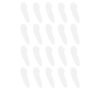 sourcing map 20pcs Lame Couteau Pointe Protecteur Couvercle Plastique Couteau Garde Manchons Couteau Lame Astuce Manchons Couvercle pour Cuisine, Blanc