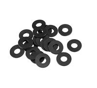 sourcing map 20Pcs Rondelle en Caoutchouc Plat 18mm Diamètre Extérieur Joint Torique pour oeillet Tuyau Robinet