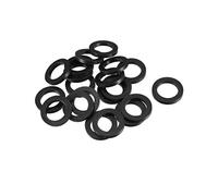 sourcing map 20pcs Rondelle Plate Joint Torique en Caoutchouc pour Tuyau Robinet Passe-fil 16 x 24 x 3 mm