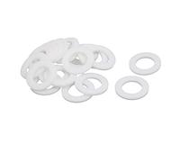 sourcing map 24mmx14mmx2mm Rondelle plate en PTFE blanc joint bride 20pcs