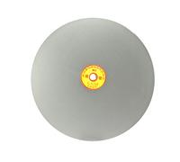 sourcing map 250mm grain 10" 2500 revêtement Diamant Plat tour roue Disque Disque ponçage meulage