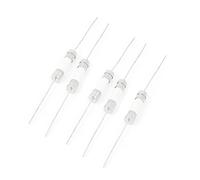 sourcing map 250V 5A 5mm x 20mm Temps-retard Coup Lent Axial Fil Céramique Fusible 5pcs