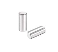 sourcing map 25Pcs 6mm X 14mm Goupille 304 INOX Acier Cylindrique Étagère Support épingle Attache Éléments Argenté