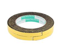 sourcing map 2pcs 10mm x 1mm auto-adhésif simple face ruban mousse mousse antichoc 5M Longueur