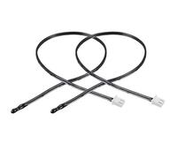 sourcing map 2Pcs 15K NTC Thermistance Sonde 15.7 Pouce Époxy Sensible Température Temp Capteur pour Climatisateur