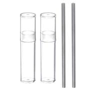 sourcing map 2pcs Classe x Acier Goupille Jauge 2mm Diamètre Métrique Tolérance 0.001mm Prise Jauge Épingles