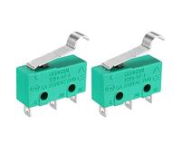 sourcing map 2Pcs KW4-3Z-3 5A/250VAC R-simulé Micro-interrupteur type levier