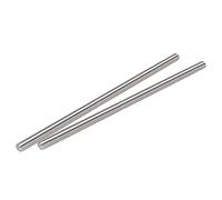 sourcing map 2Pcs M12 x 300mm Tige Entièrement Filetée 304 Acier Inox Droite Main Filetage M12-1.75 Filetage Pas