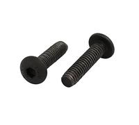 sourcing map 2pcs M4x16mm Vis Filetage à Gauche Boulon Pas à Gauche Marche Arrière Classe 10.9