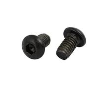 sourcing map 2pcs M6x10mm Vis Filetage à Gauche Vis Mandrin Perceuse Vis Blocage Boulon Classe 10.9