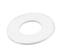 sourcing map 2pcs PTFE Plat Rondelles DN25 Bride Joint Blanc 32x68x3mm | 68mm Diamètre Externe 32mm Diamètre Interne 3mm Épais