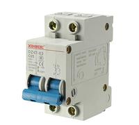 sourcing map 2pôle 25A 400V basse tension disjoncteur miniature tétrapolaire DZ47-63 C25