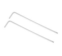 sourcing map 3/32" Bille Terminal Hexagonal nglaise L Formé Long Bras CR-V Réparation Instrument SAE 2 Pcs