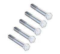 sourcing map 3/8-16x2-3/4 Vis à tête hexa boulon fix acie carbone classe 5 UNC 5pc